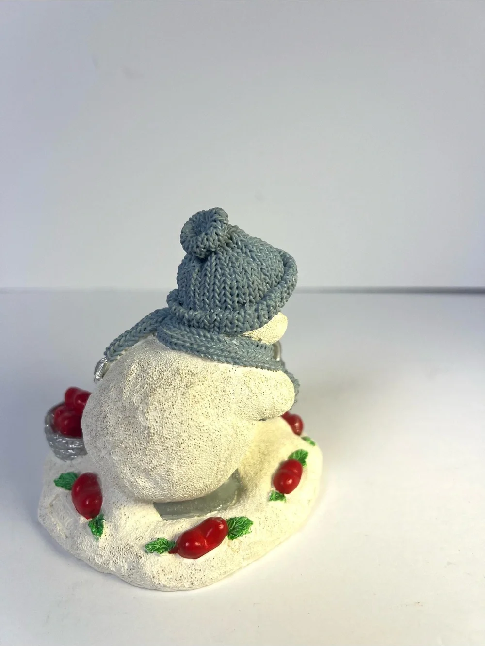Snow Buddies Watering A Heart Garden Snowman Figurine Encore Group 2000 4”